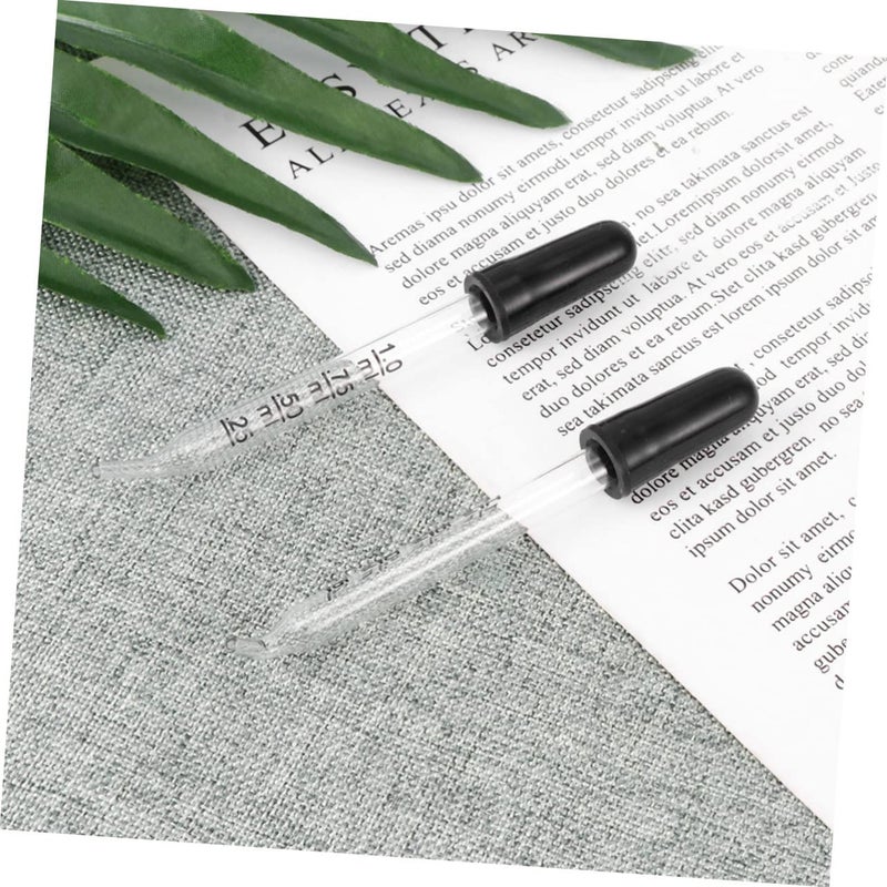 Cabilock 12 Pack Glass Graduated Pipette Dropper with Curved Head Dishwasher Safe - Image 4